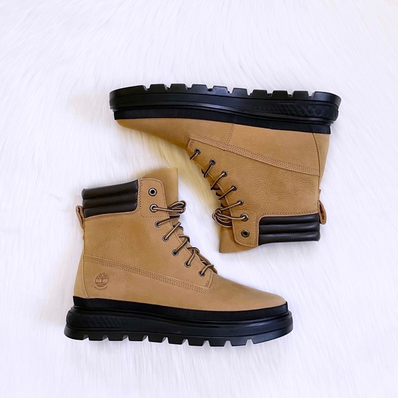 Timberland Women’s Ray City 6 Inch Waterproof Wheat Boots - Picture 3 of 7